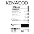 KENWOOD VDR-05 Owner's Manual cover photo
