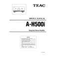 TEAC AH500I Service Manual cover photo
