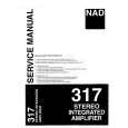 NAD 317 Service Manual cover photo