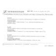 SENNHEISER EZI 110 Owner's Manual cover photo
