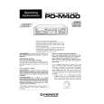 PIONEER PD-M400 Owner's Manual cover photo