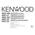 KENWOOD KRC-30 Owner's Manual cover photo