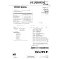 SONY DHCEX880MD Service Manual cover photo