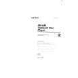 SONY CDX-C490 Owner's Manual cover photo