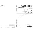 SONY PCGSR17 Owner's Manual cover photo