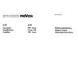 REVOX A78 Owner's Manual cover photo
