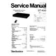 TECHNICS STK50 Service Manual cover photo