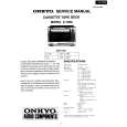 ONKYO K185X Service Manual cover photo