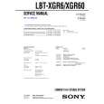 SONY LBTXGR6 Service Manual cover photo