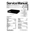TECHNICS STX33/L Service Manual cover photo