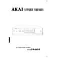AKAI PA-W09 Service Manual cover photo