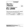 PIONEER CLJ560 Service Manual cover photo