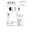 KENWOOD KFC167X Service Manual cover photo