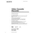 SONY SLVN500 Owner's Manual cover photo