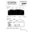 KENWOOD KA-896 Service Manual cover photo