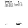 SONY KV16WS1B Service Manual cover photo