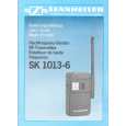SENNHEISER SK 1013-6 Owner's Manual cover photo