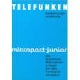 SENNHEISER MICROPORT-JUNIOR Owner's Manual cover photo