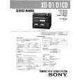 SONY XOD1 Service Manual cover photo