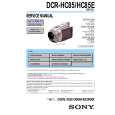 SONY DCRHC85 Service Manual cover photo