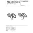 KENWOOD MC57DM Service Manual cover photo