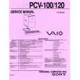 SONY PCV-100 Service Manual cover photo