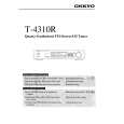 ONKYO T4310R Service Manual cover photo