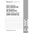 PIONEER XWDV515 Owner's Manual cover photo