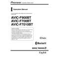 PIONEER AVIC-F90BT/XS/UC Owner's Manual cover photo