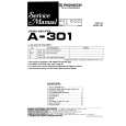 PIONEER A301 Service Manual cover photo