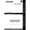 AIWA XRH330MD U Service Manual cover photo