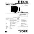 SONY KVM1620A Service Manual cover photo