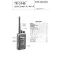 KENWOOD TK3148 Service Manual cover photo