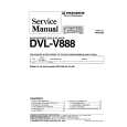 PIONEER DVL-V888 Service Manual cover photo