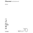 PIONEER BDP-LX70/TA5 Owner's Manual cover photo