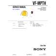 SONY VFMPTH Service Manual cover photo