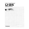 PIONEER U-24 Owner's Manual cover photo