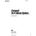 SONY LBT-D109CD Owner's Manual cover photo