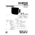 SONY KVM2531U Service Manual cover photo