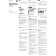 SONY SCPH170U Owner's Manual cover photo