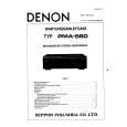 DENON PMA560 Service Manual cover photo
