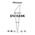 PIONEER DV-533K/BKXJ Owner's Manual cover photo