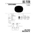 SONY XS7120 Service Manual cover photo