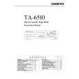 ONKYO TA6510 Owner's Manual cover photo