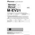 PIONEER M-EV21/DBDXJ Service Manual cover photo