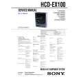 SONY HCDEX100 Service Manual cover photo