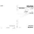 SONY PCGF520 Service Manual cover photo
