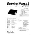 TECHNICS SLXP330 Service Manual cover photo