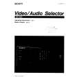 SONY SBV900 Owner's Manual cover photo