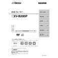 JVC XV-B200P Owner's Manual cover photo